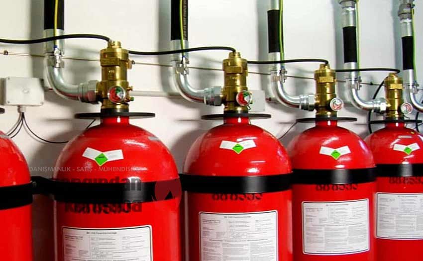 Novec1230 Gazlı Yangın Söndürme Sistemi - Yangından Korunma