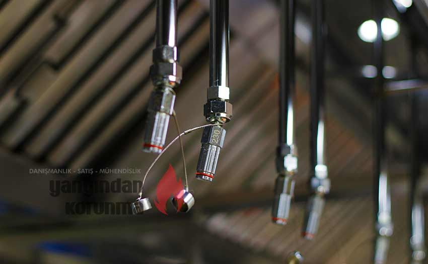 Mutfak Davlumbaz Söndürme Sistemleri