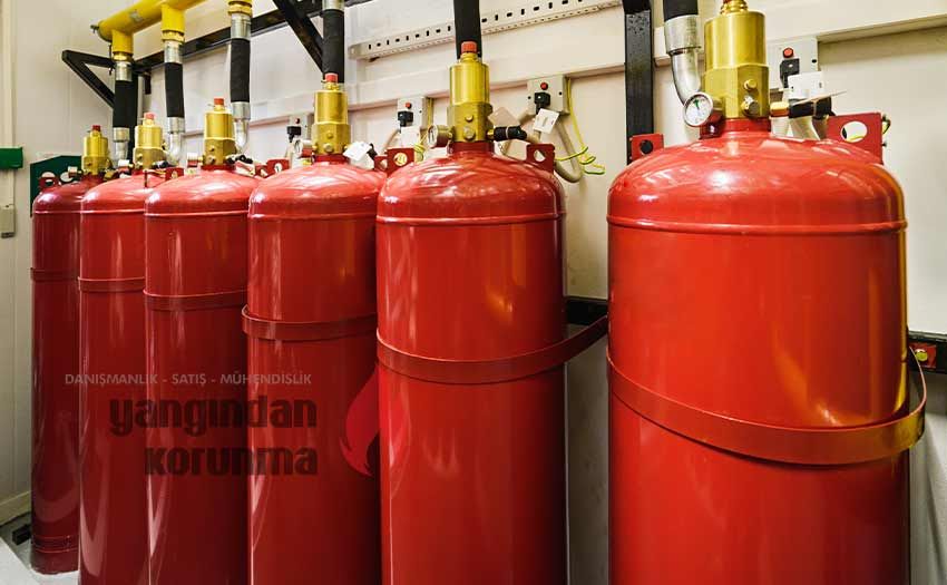 FM 200 Gazlı Söndürme Sistemleri Fiyatları
