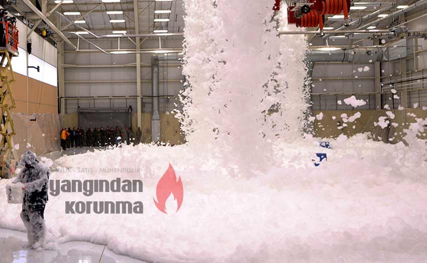 Köpüklü (FOAM) Söndürme Sistemleri Kullanım Alanları