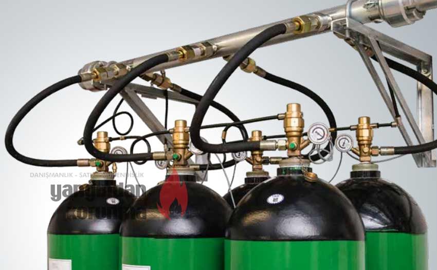 Argon Gazlı Yangın Söndürme Sistemleri - Yangından Korunma